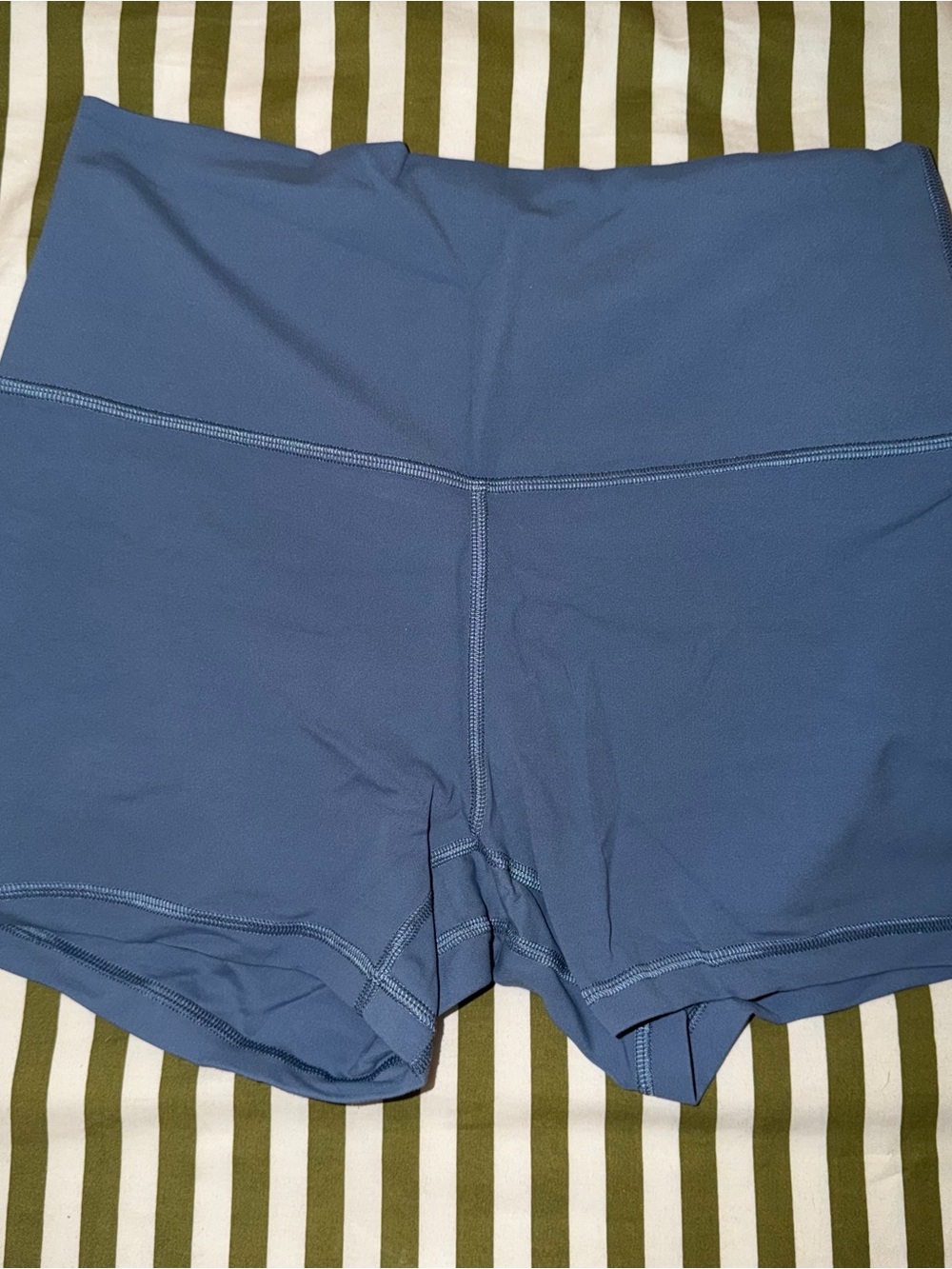 lululemon Align 6” High Rise Shorts, Washed Denim